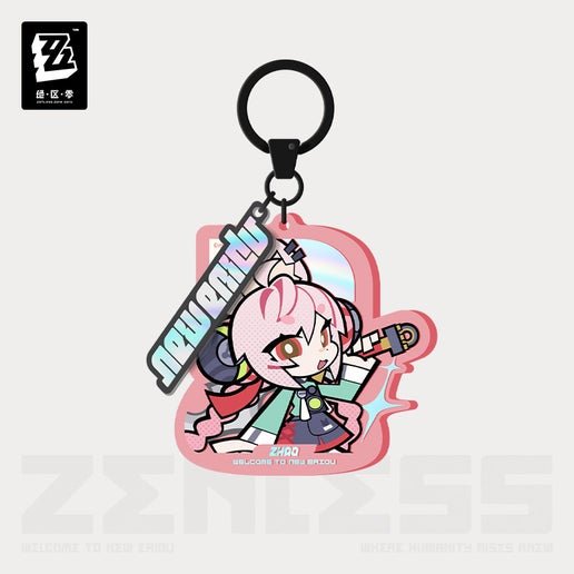 CZ あみあみ アクキー 撫子 Zenless Zone Zero New Eridu Series Chibi Acrylic Keychain: Random